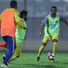 بالصور : النصر يواصل تدريباته وسط اجواء ممطرة واتحاد القدم يشكر النادي