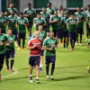 بالصور : الاهلي يستعد للفيصلي بمران تكتيكي و باخشوين يدخل التدريبات الجماعية