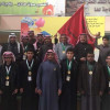 السالم يكرم ثانوية الأمير فهد بن بدر ببيرق التميز العلمي