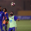 بالصور : النصر يواصل تدريباته ويلاقي الشعلة في ودية مغلقة
