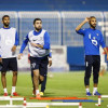 بالصور : الهلال يؤدي مرانه الرئيسي للقاء الرائد والشهراني يجري جراحيته الاربعاء
