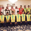 أﻣﻴﺮ ﺍلحدود الشمالية ﻳﺴﺘﻘﺒﻞ ﺇﺩﺍﺭﺓ ﻭﻻﻋﺒﻲ ﻧﺎﺩﻱ ﺍﻟﺘﻀﺎﻣﻦ