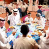نادي الرياض يقيم مأدبة إفطار على شرف أبناء جمعية إنسان