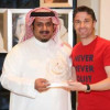 رئيس نادي الهلال يكرم المدرب سيبيريا