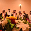 الشرطان يزفون الأستاذ حماد عريسًا