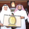 الحربي يشكر الصاعدي على دعمه لنادي أحد