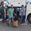 بالصور : بعثة المنتخب الوطني الأول تغادر إلى معسكر لشبونة