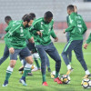 المنتخب الوطني الأول يختتم استعداداته لمباراة الكويت