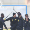 بالصور : النصر يواصل تدريباته والمالك يلتقي بالجهاز الفني واللاعبين والداود يحضر التدريب