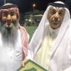 الجاسم يكرم السليم رئيس نادي الحي بمدسة الامير محمد بن فهد بن جلوي بالعيون