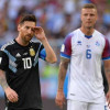 صور من لقاء الارجنتين وآيسلندا – مونديال كأس العالم