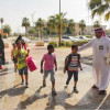 أطفال و فتيات دار الحضانة الاجتماعية بالدمام يقضون يوم تعليمي و ترفيهي في أرامكو السعودية