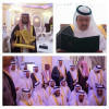 الامير الدكتور حسام بن سعود يكرم الاستاذ محمدعبدالله الزهراني