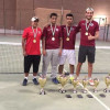 فريق التنس الأرضي بالنادي الفيصلي يحقق المراكز الأولى في بطولة أندية سدير والزلفي
