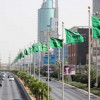 مدينة الرياض تتجلى بأبهى حلة خضراء في يوم الوطن الـ٨٨