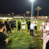 الرائد يؤدي مراناً استرجاعياً والمطوع يجتمع باللاعبين