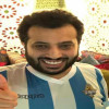 آل الشيخ يحتفل بالفوز في مواجهة الأهلي المصري