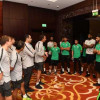 بالصور : المنتخب الأول يجري تدريبًا صباحيًا ويغادر إلى أبوظبي