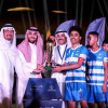 بالصور : رئيس هيئة الرياضة ومعالي وزير التعليم يتوجان الفائزين في بطولة المملكة لنخبة دوري المدارس
