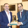 الأمير الحسين بن علي يستقبل رئيس نادي الفيحاء