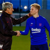 مدرب برشلونة يكشف حجم إصابة ثنائي الفريق
