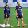 العليان وباهبري يشاركان في تدريبات الهلال الجماعية
