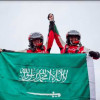 يزيد الراجحي يهدي السعودية كأس العالم للراليات الكروس كانتري الباها
