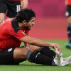 حجازي يتعرض للإصابة مع منتخب مصر أمام المغرب