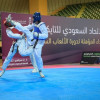 لاعبو ولاعبات التايكوندو يخضعون لتجارب أداء دورة الألعاب السعودية 2022
