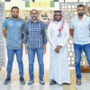 الرئيس التنفيذي المهندس حبيب الأمين يزور نادي الخليج السعودي