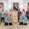 نائب أمير الشمالية يستقبل إدارة ولاعبي نادي المساعدية بمناسبة تحقيق بطولتين إقليميتين
