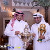 تكريم رئيس النصر في الكويت بمناسبة تحقيق الدوري والكأس