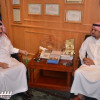 إدارة أبها تزور عبدالوهاب آل مجثل