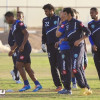 صور .. الفتح يُجري تدريب ترفيهي بعد وصوله إلى المجمعة