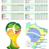 جدول مباريات كأس العالم 2014