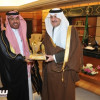 الأمير سعود بن نايف  يستقبل رئيس نادي الطرف