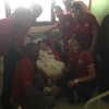 لاعبو الفيصلي يزورون مرضى مستشفى الملك خالد – صور