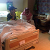 رئيس النصر يزور الطفل سعود مشعل ويعد بالمساعده في علاجه