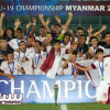 منتخب قطر للشباب بطل اسيا لكرة القدم