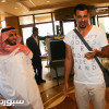 بالصور: العراقي يونس محمود يصل إلى جدة
