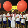بالصور : النصر يتدرب على فترتين و يستضيف حملة ” الله يعطيك خيرها “