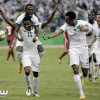 المنتخب السعودي  ينجو من الهزيمة امام المنتخب القطري المتطور