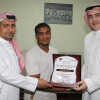 نادي الفوارس بالأحساء يكرم أمين عام الأهلي