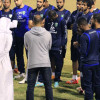بالصور : الراشد يجتمع بلاعبي الفتح في إنطلاق التدريبات للدور الثاني