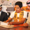 صور توقيع اللاعب موسى الشمري لنادي الشباب