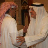 بالصور | الأمير خالد بن عبد الله يتلقى التعازي في فقيد الأمة الكبير