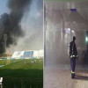 نشوب حريق بنادي الهلال والأضرار مادية