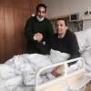 الأمير فهد بن خالد يزور مروان دفتردار في أحد مستشفيات المانيا