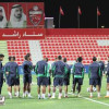 بالصور : مناورة تكتيكية تجهز الأهلي للقاء أهلي دبي آسيوياً