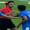 تهجم لاعب شباب الهلال على الحكم